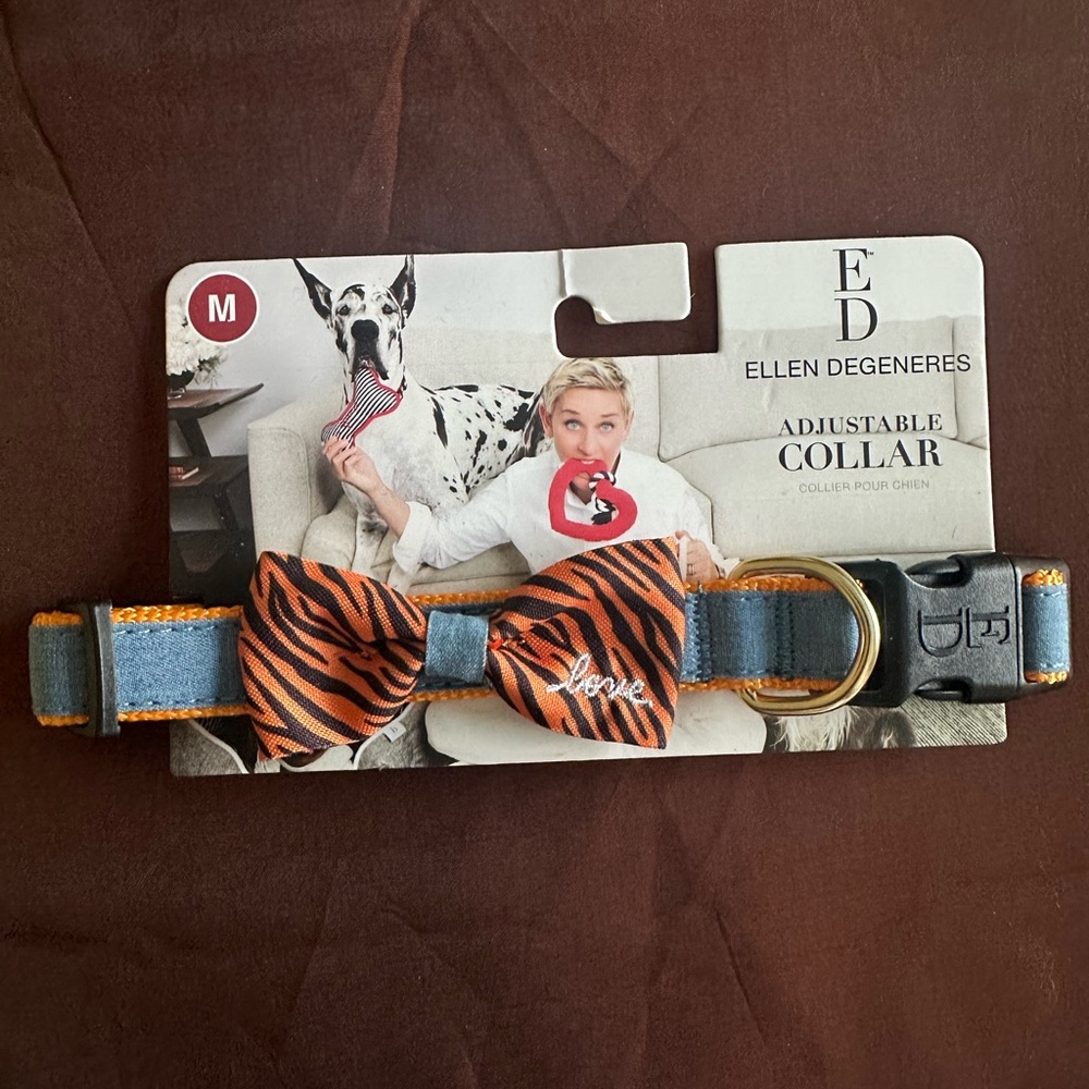 Ellen Degeneres Love Dog Collar